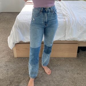 Abercrombie Patchwork Jeans